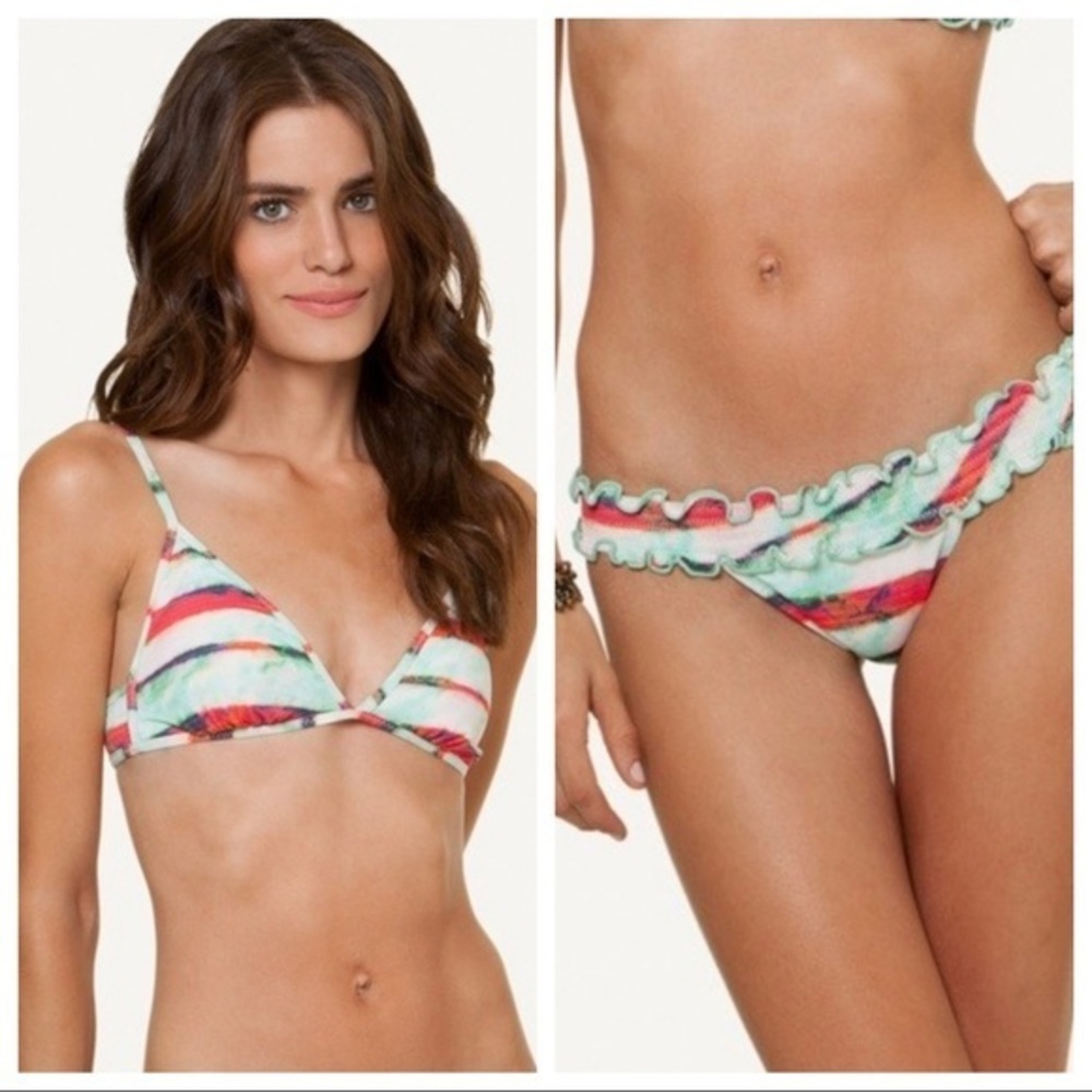 SOFIA by ViX Colorful Striped Bikini